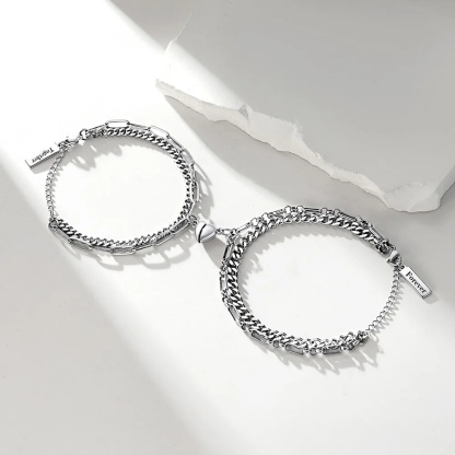 Heart Matching Couples Bracelets