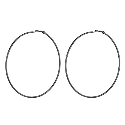 Lightweight Large Hoop Earrings for Women 30/50/70/100mm