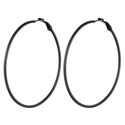 Lightweight Large Hoop Earrings for Women 30/50/70/100mm