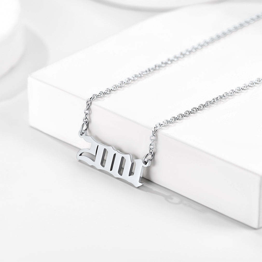 Lucky Number Necklace