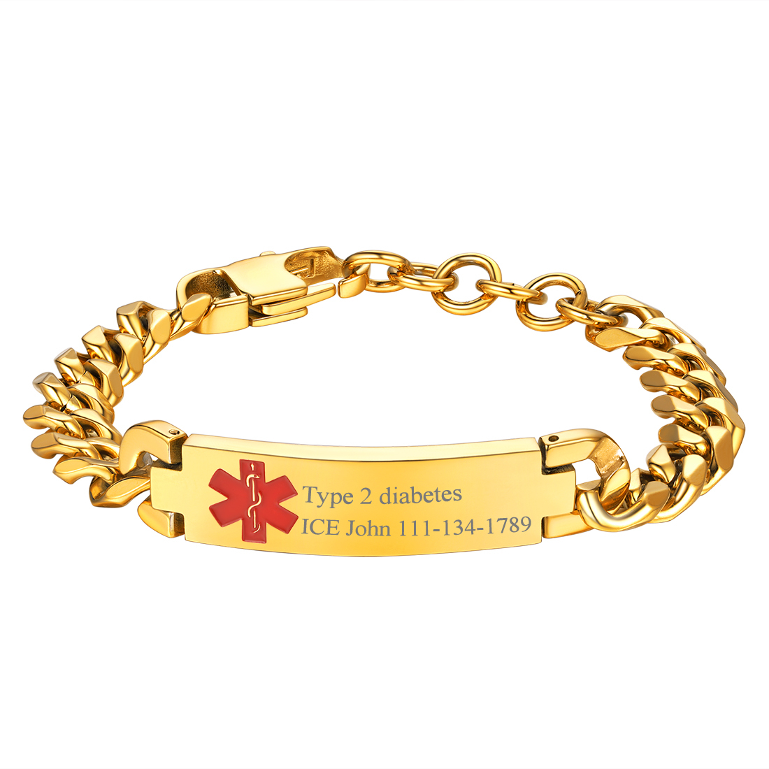 Flash Sale Medical Alert ID Bracelets