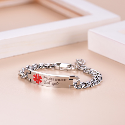 Flash Sale Medical Alert ID Bracelets