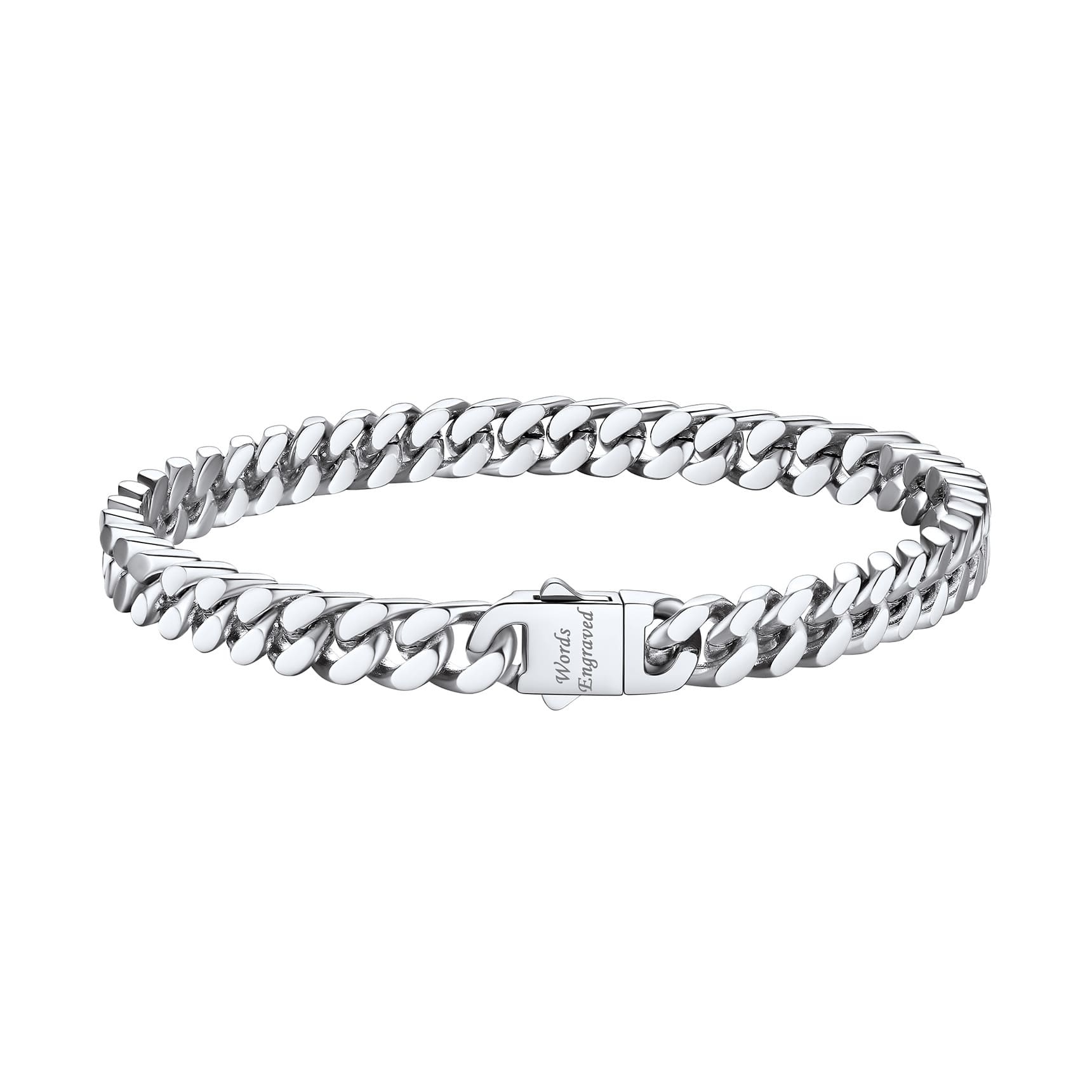 Miami Cuban Link Chain Bracelet for Men