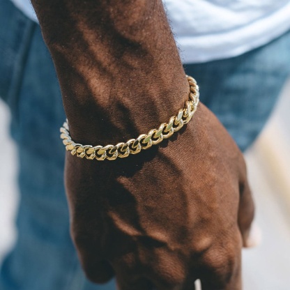 Cuban Link Chain Bracelet