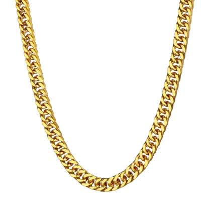 Miami Curb Link Lobster Claw Chain 5MM Stainless Steel