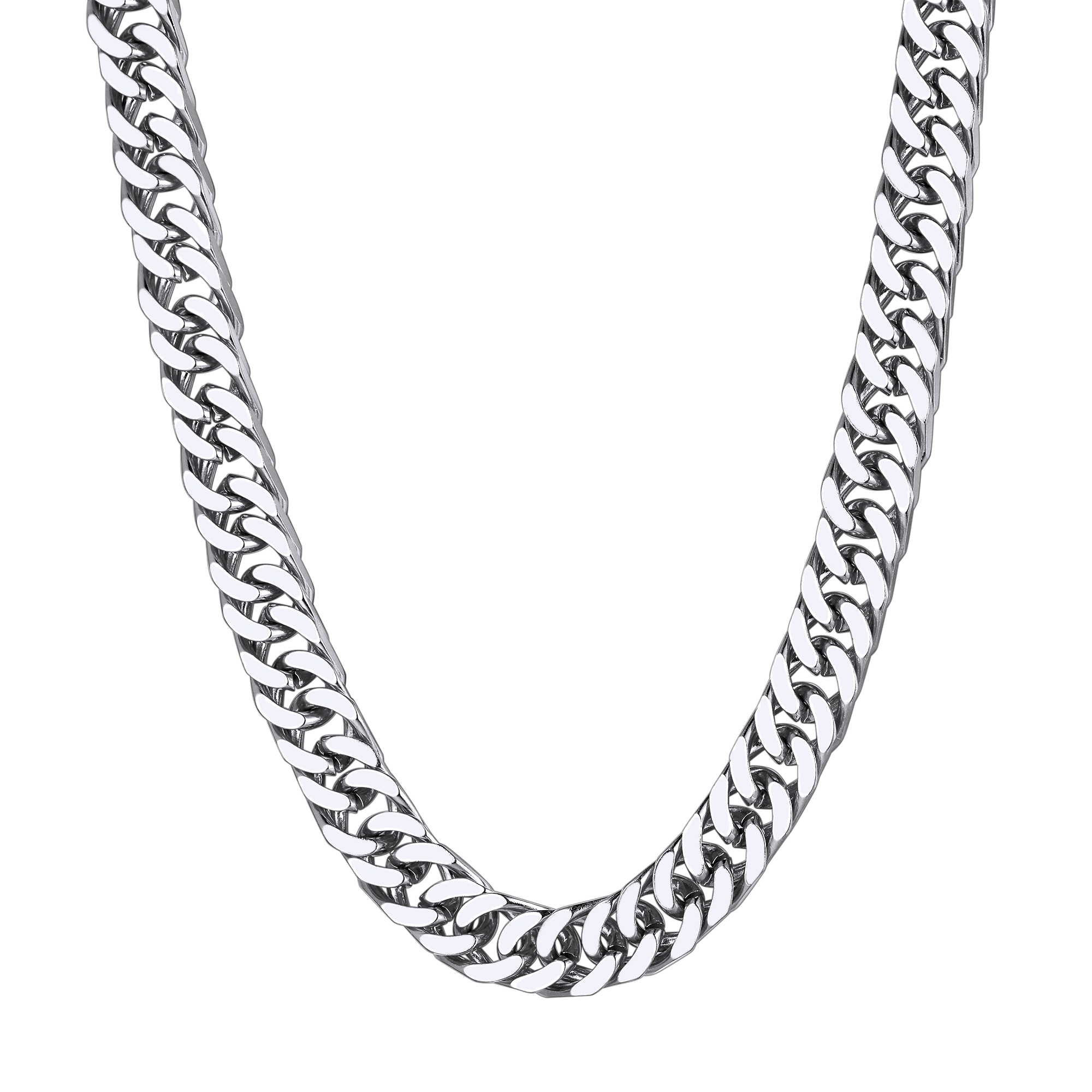 Miami Curb Link Lobster Claw Chain 5MM Stainless Steel