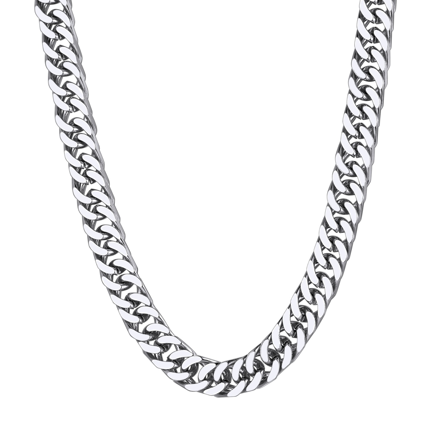 Miami Curb Link Lobster Claw Chain 5MM Stainless Steel