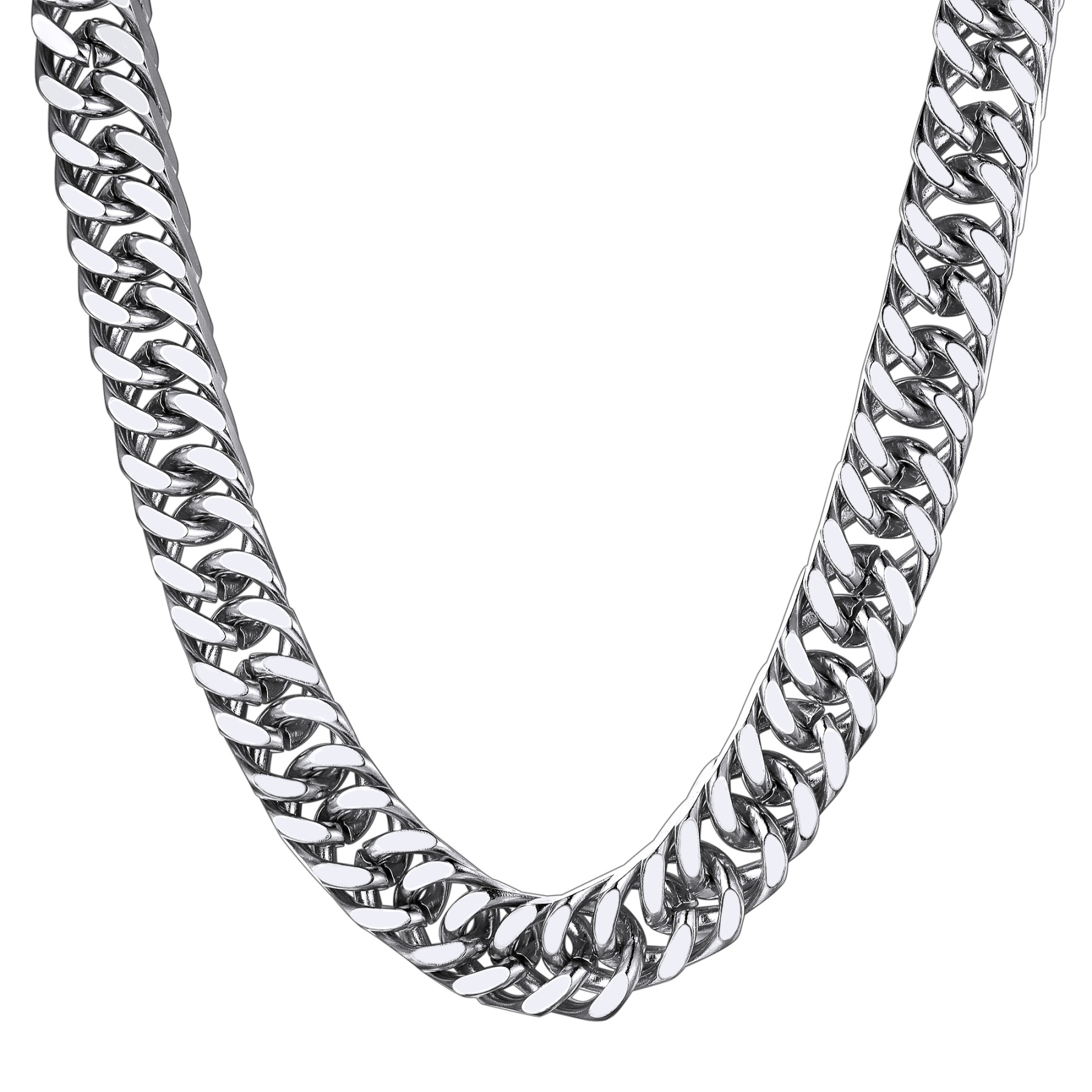 Miami Curb Link Lobster Claw Chain 5MM Stainless Steel