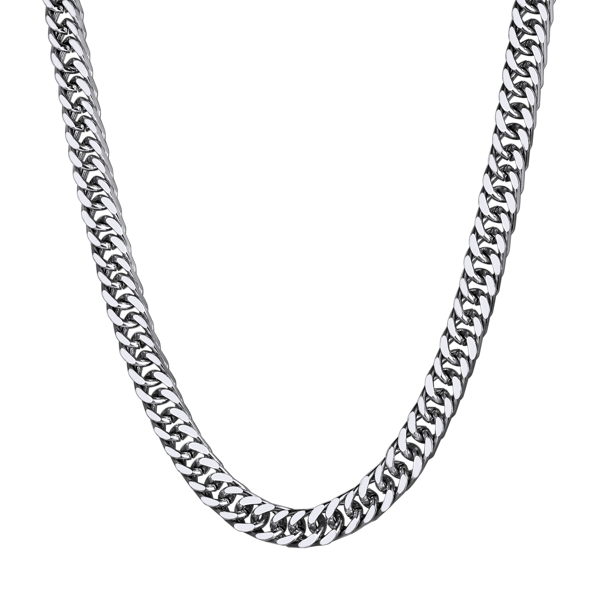 Miami Curb Link Lobster Claw Chain 5MM Stainless Steel