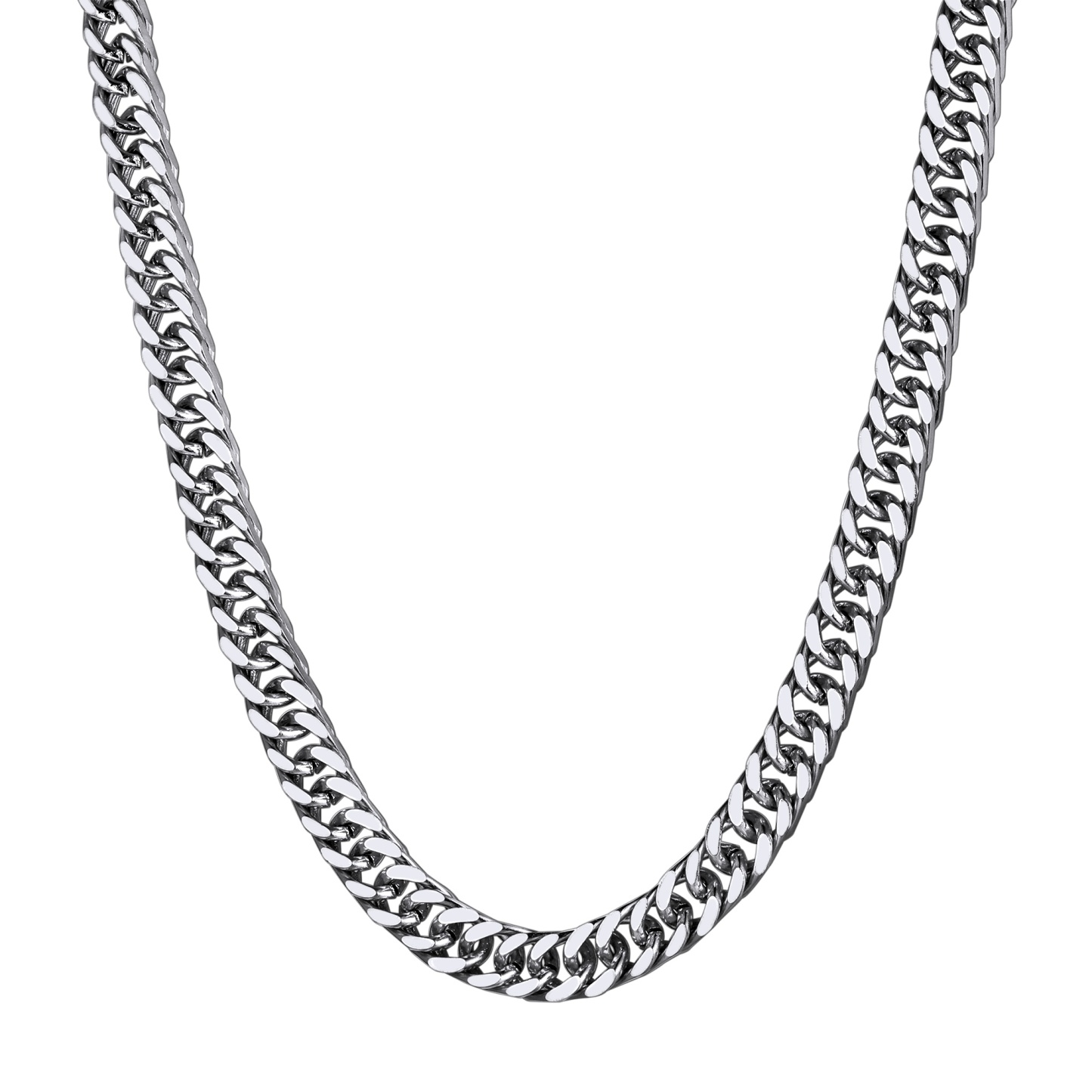 Miami Curb Link Lobster Claw Chain 5MM Stainless Steel