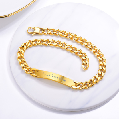 Custom Name Hip Hop Necklace with Cuban Chain for Women occasion gold