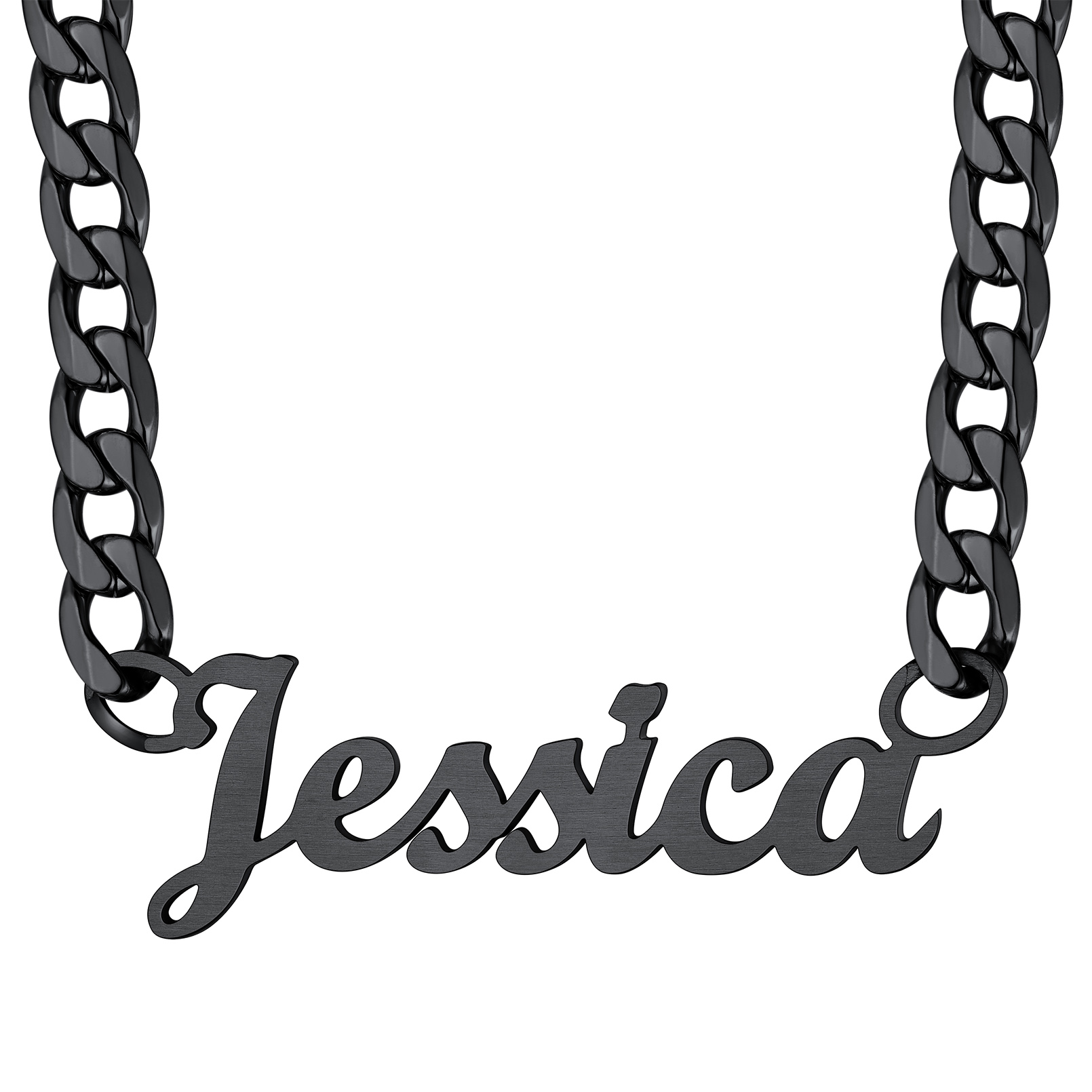 Custom Name Cuban Chain Necklace Gift for Men