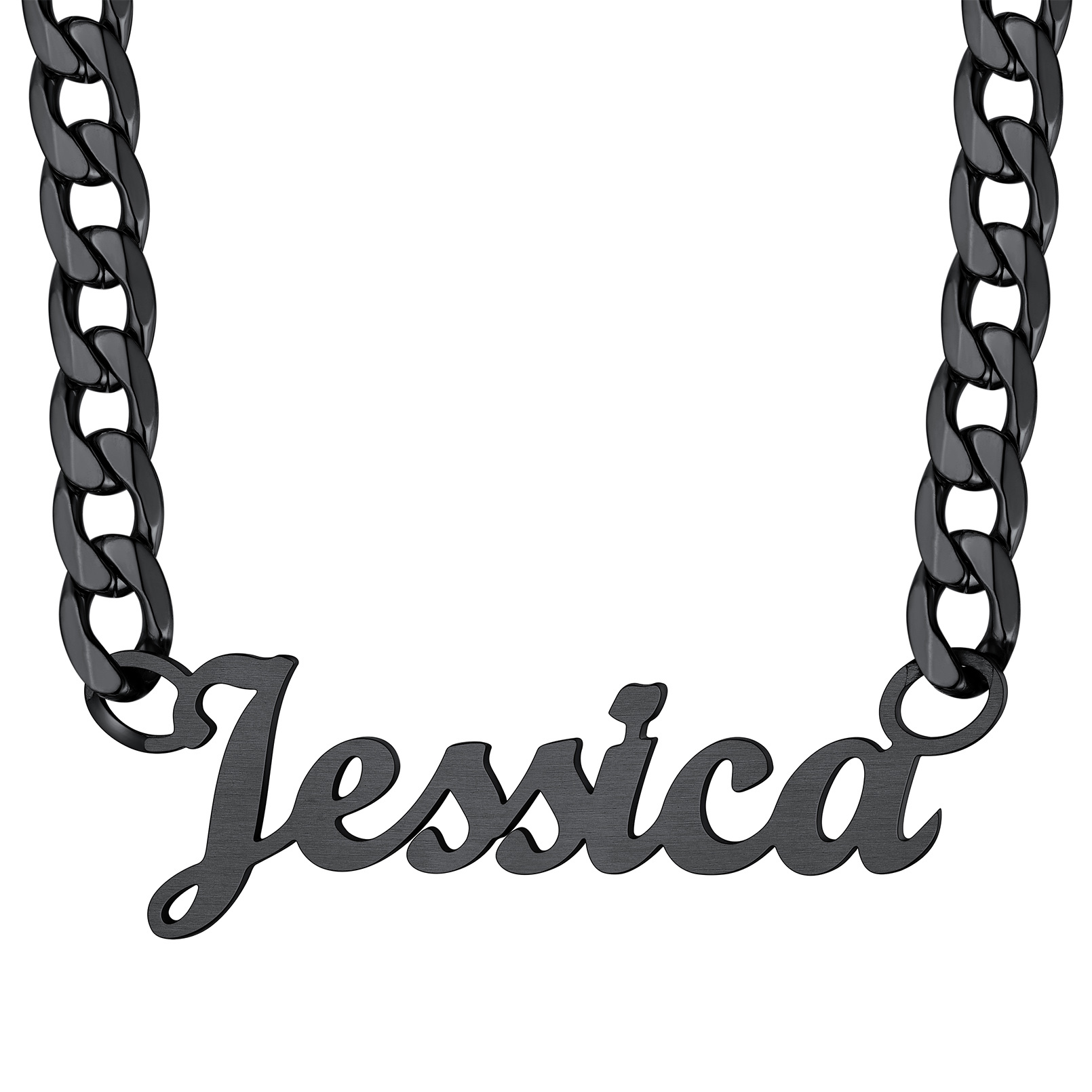 Custom Name Cuban Chain Necklace Gift for Men