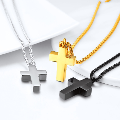 Cross Cremation Pendant Urn Necklace for Ashes collection