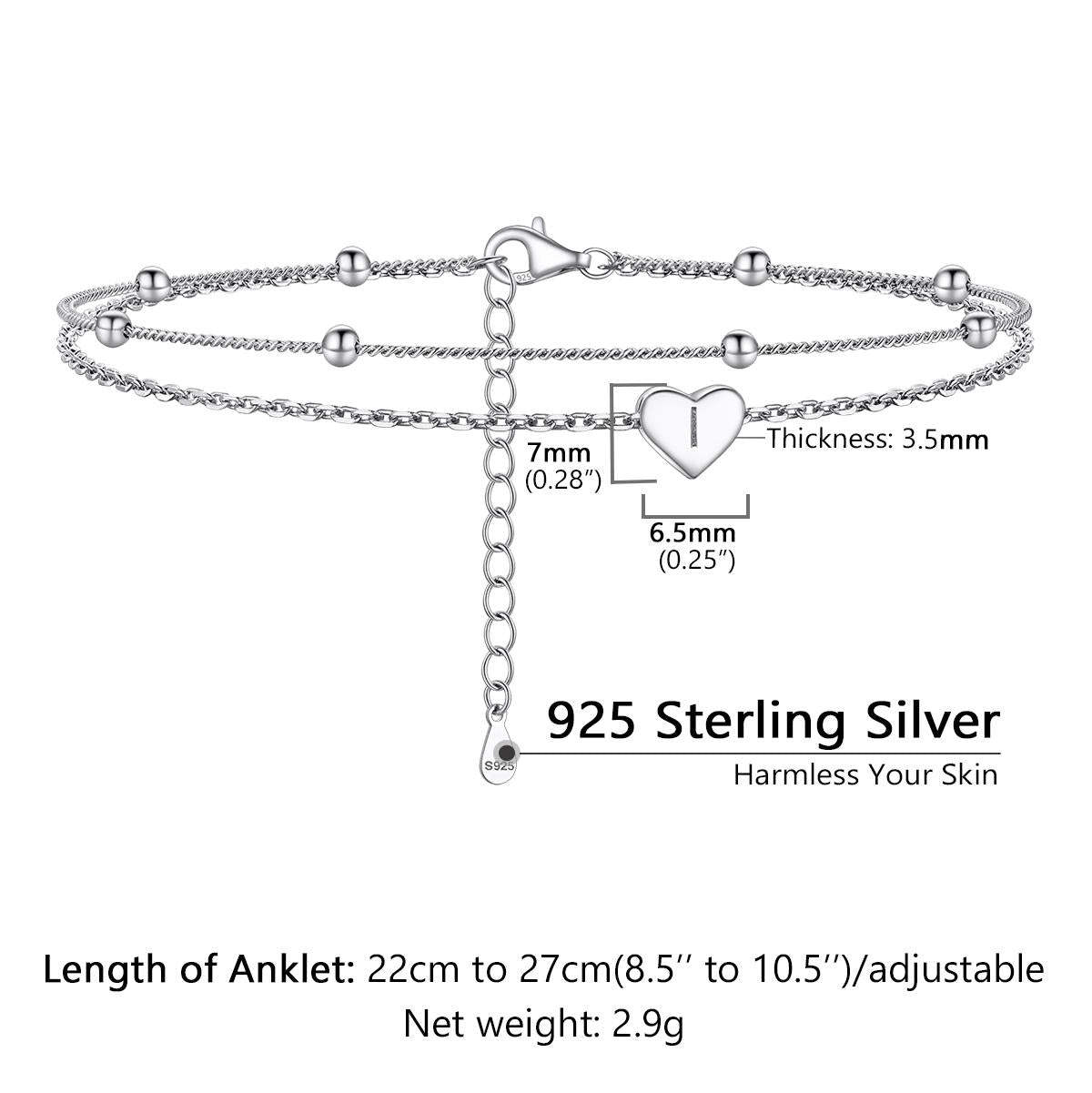 26 Initial Anklet custom