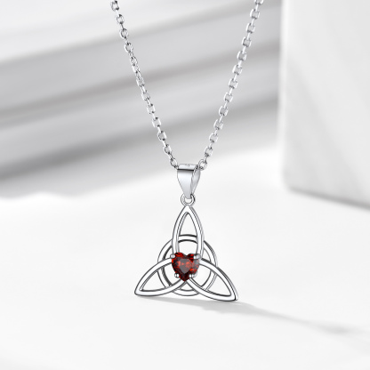 Birthstone Celtic Knot Necklace for Women occasion