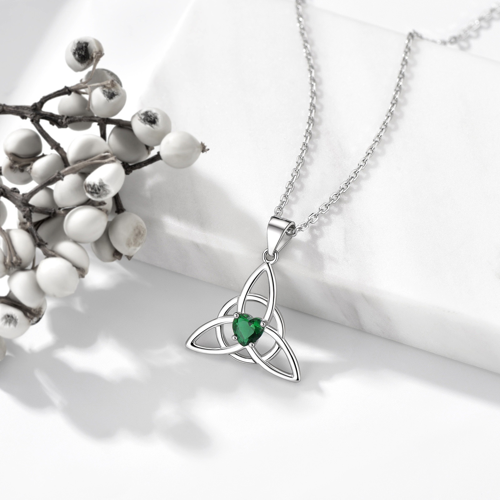 Birthstone Celtic Knot Pendant Necklace  occasion