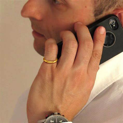 model  Engravable Adjustable Ring Band For Couple