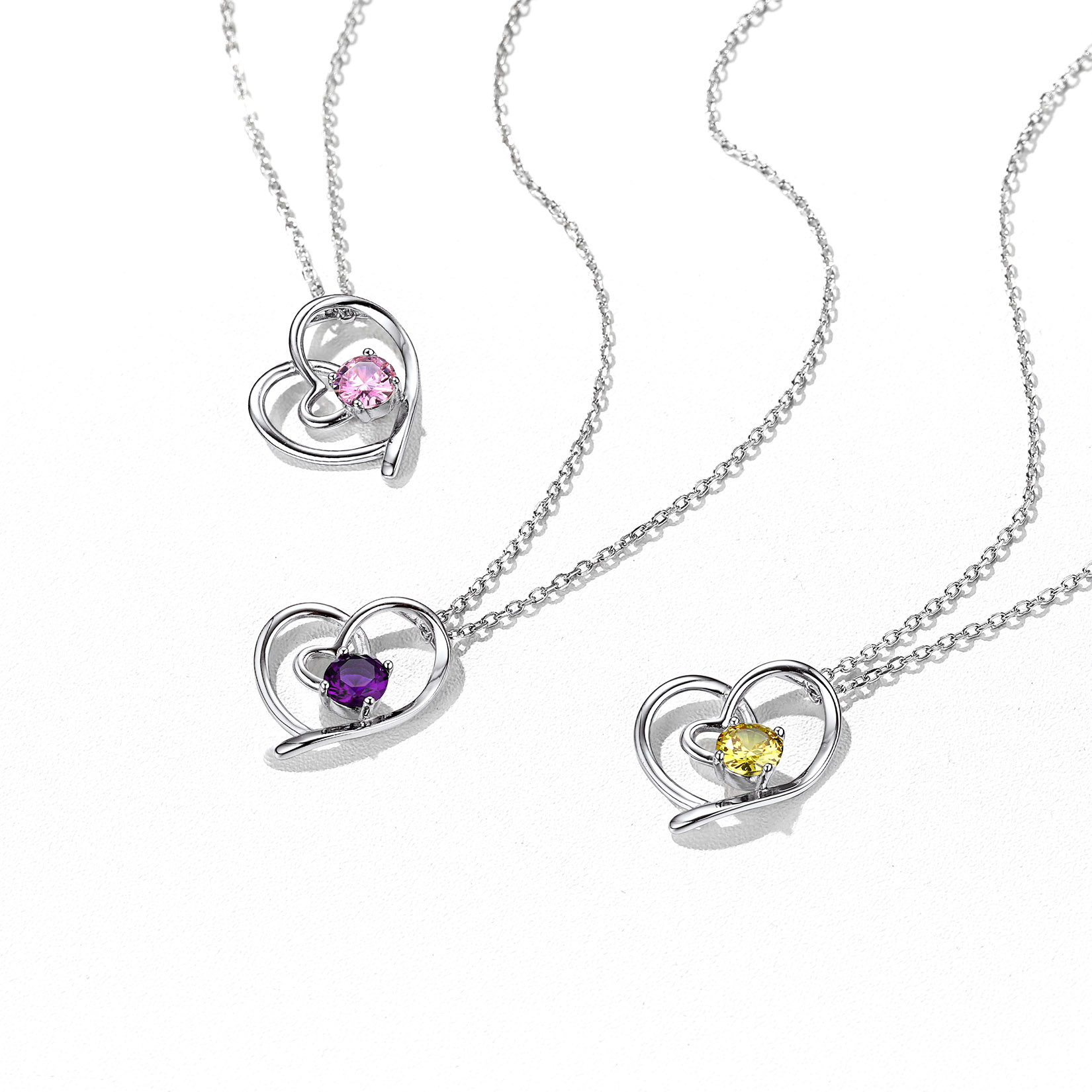 Birthstone Necklace Gift for Women