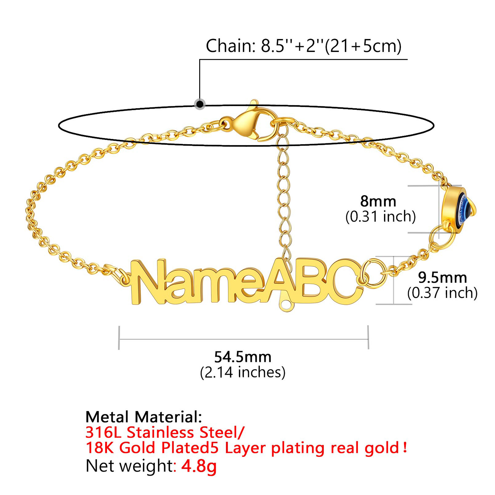 Personalized-Evil-Eye-Name-Anklet-Stainless-Steel-Gift