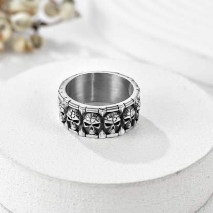Personalized Gothic Skull Claws Ring for Men Women Heartfelt Gift Halloween Gift