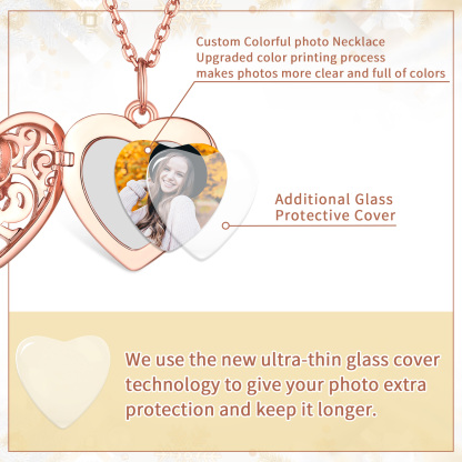 locket photo Necklace 