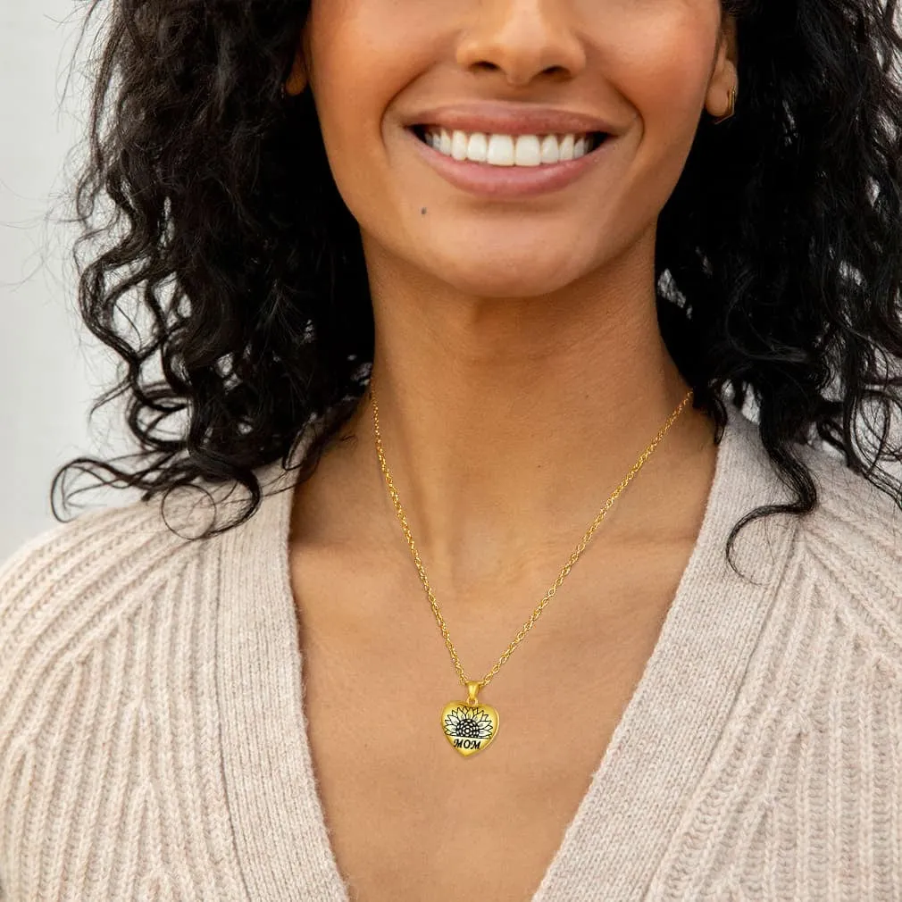 Personalized Heart Photo Necklace model