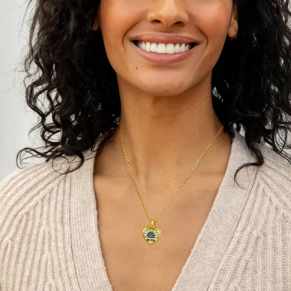 Personalized Heart Photo Necklace model