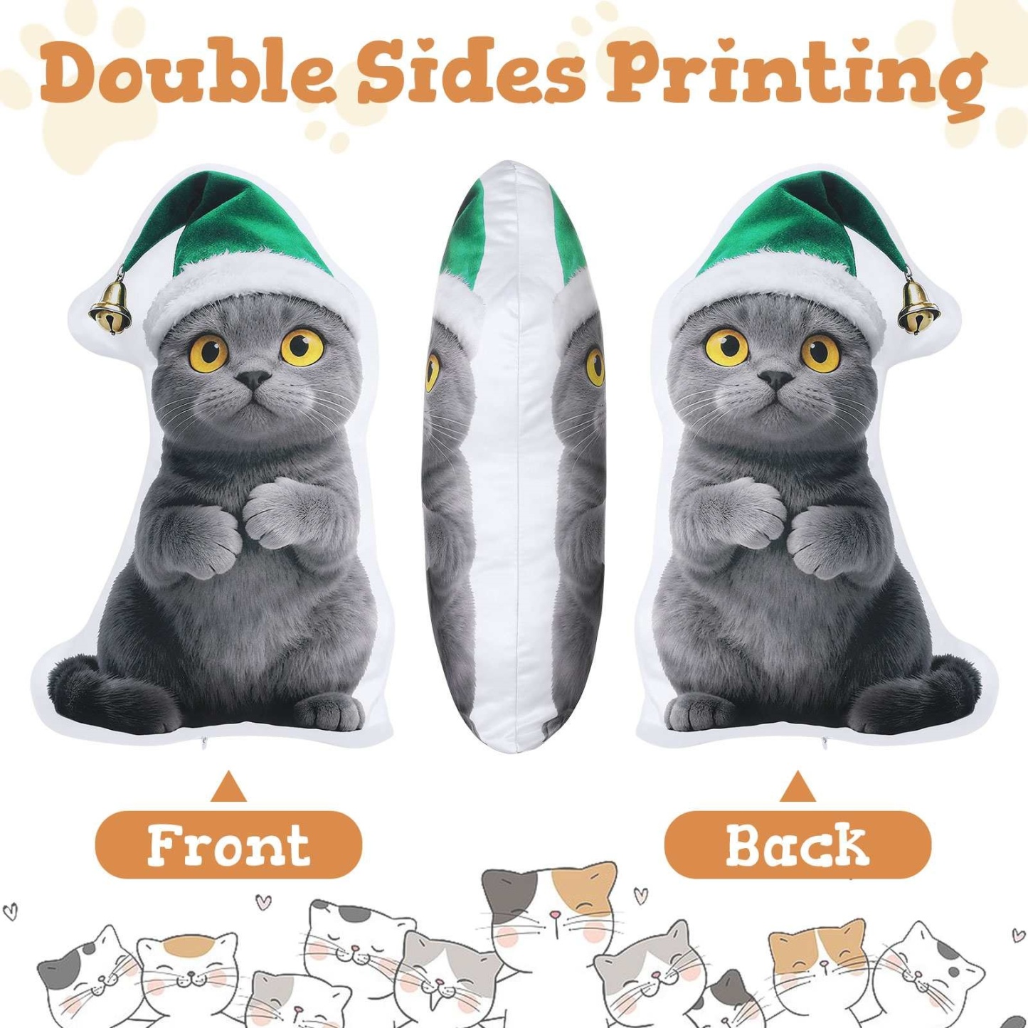 Photo Pillow with Picture Double Size