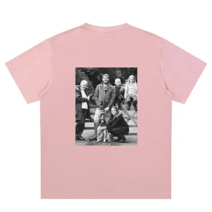 Custom Picture pink back T-Shirt