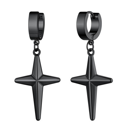 Flash Sale Star Hoop Dangle Drop Earrings for Women