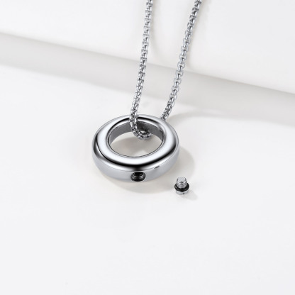 Cremation Jewelry Urn Pendant Necklace for Ashes Memorial