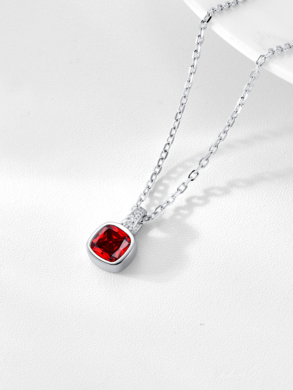 Birthstone CZ Pendant Necklace for Women occasion