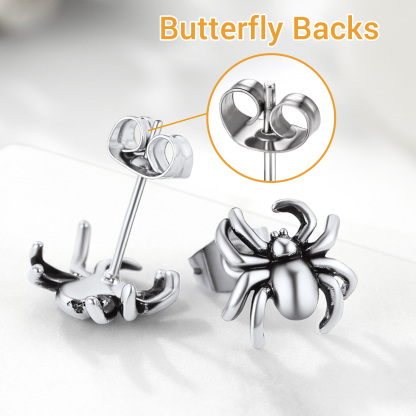 Spider Stud halloween Earrings