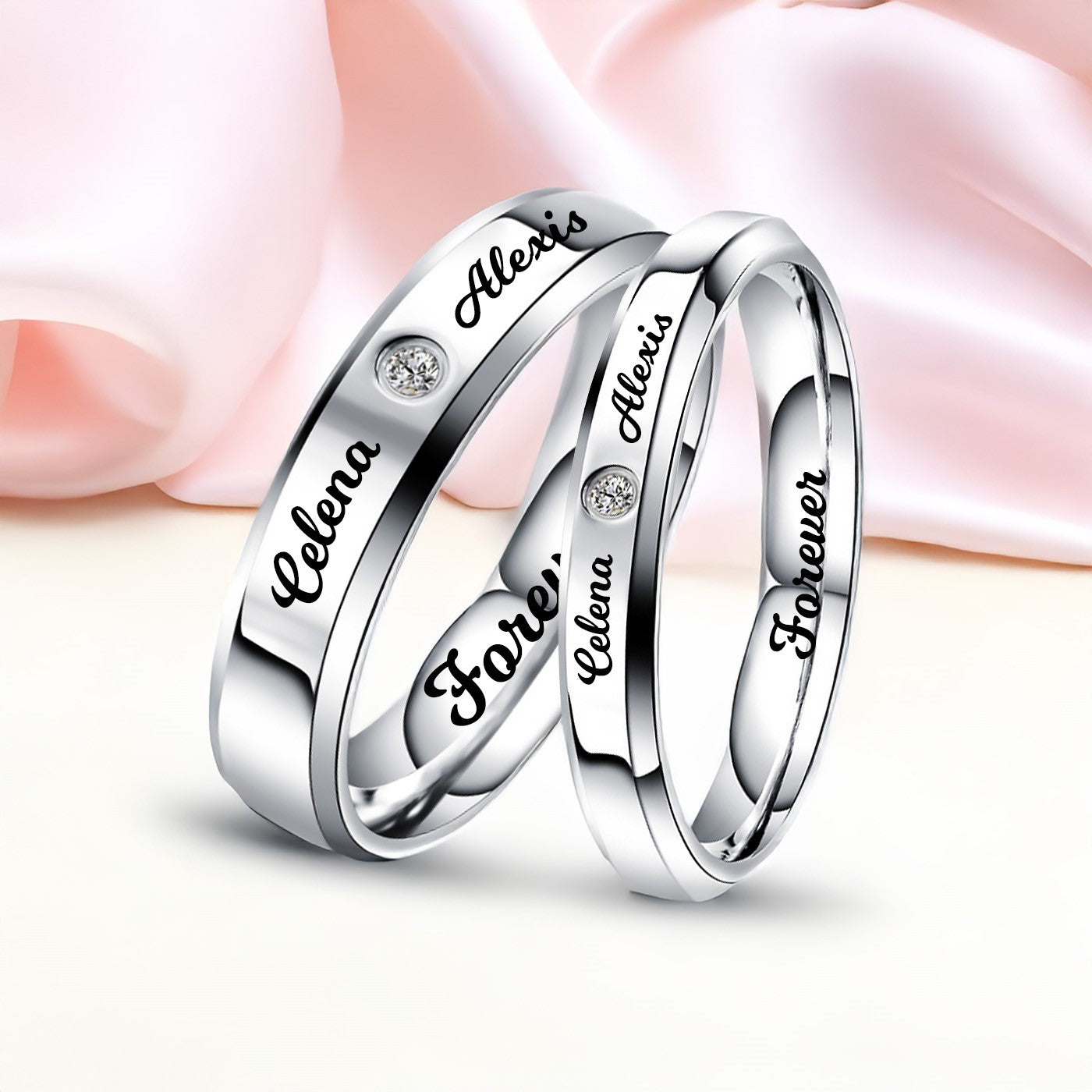  Name Promise Rings for Couple