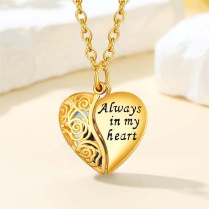 Photo Heart Necklace
