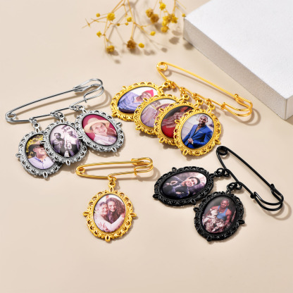 Wedding Bouquet Photo Charms Customized with 1-4 Pictures  collection