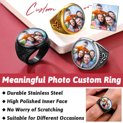 Personalized Celtic Knot Ring 