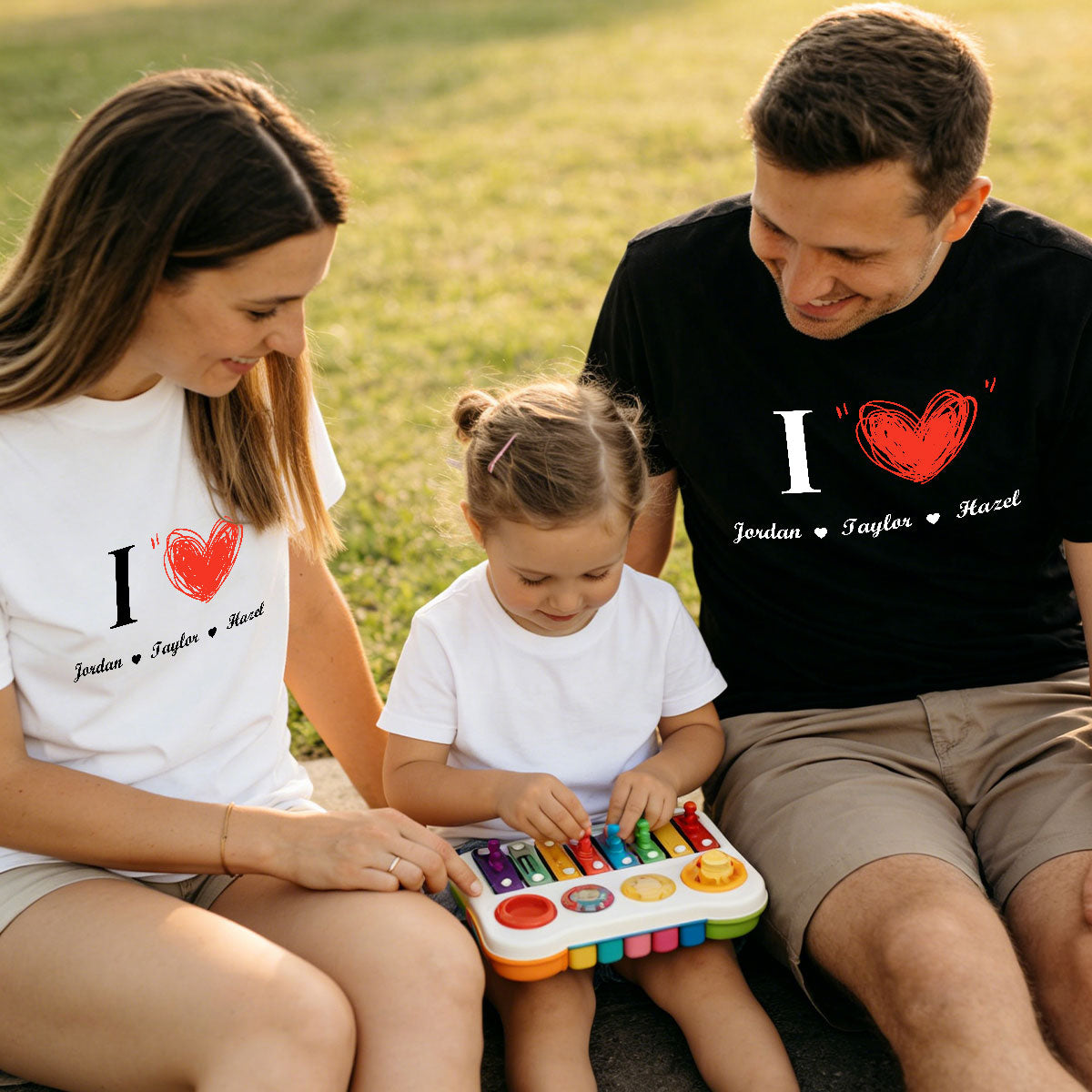 Personalized Kids Name T-Shirt for Mom Mother's Day Gift