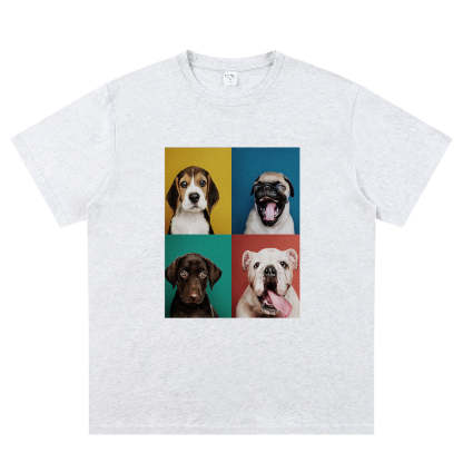 Custom Picture light grey T-Shirt