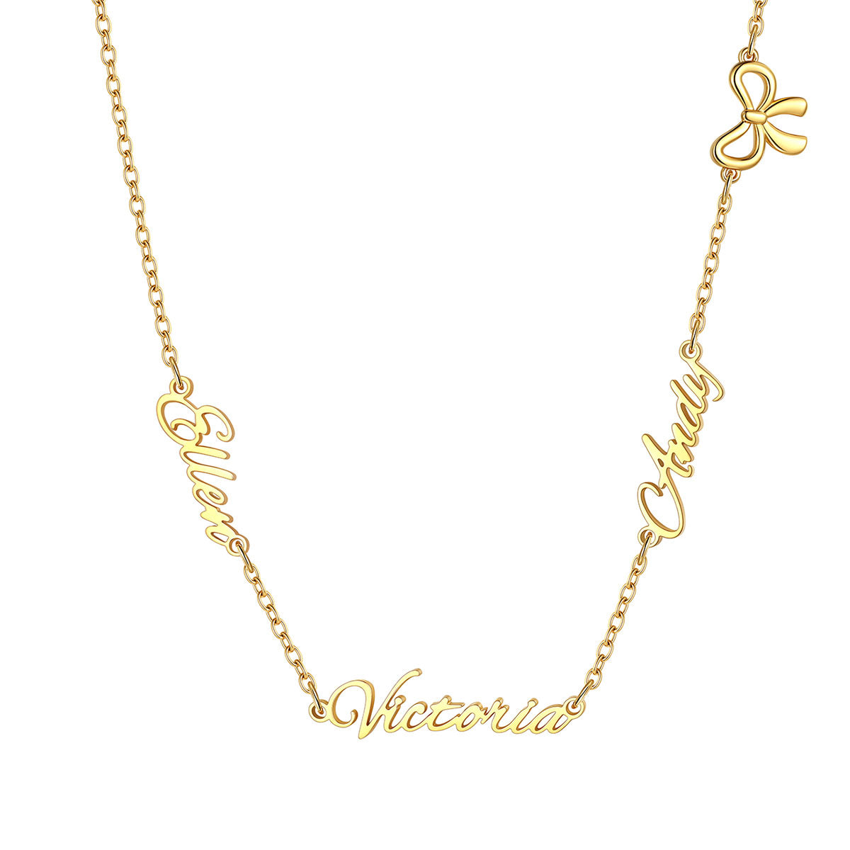 Custom 1-3 Name Necklace for Women