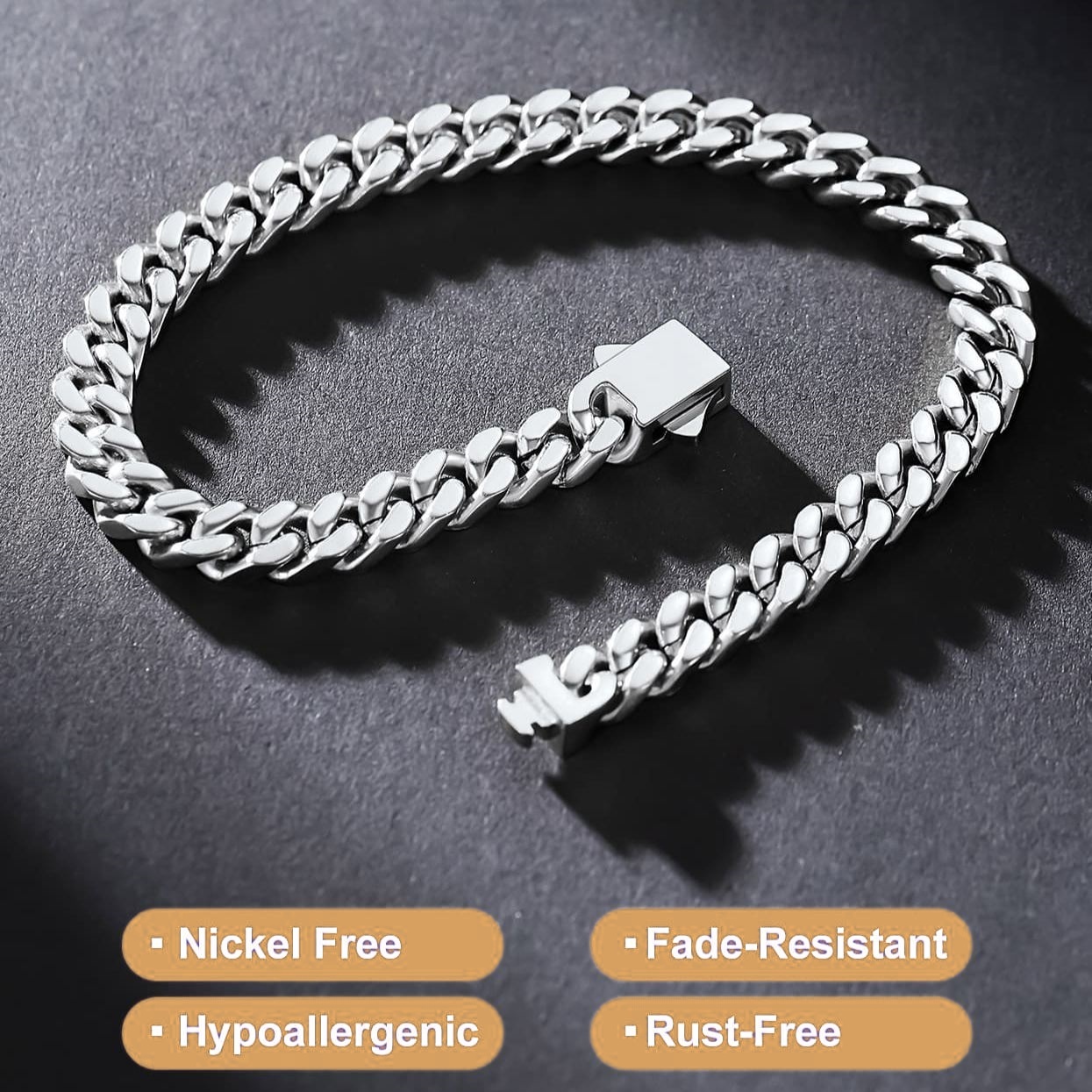 bracelet name for men detail