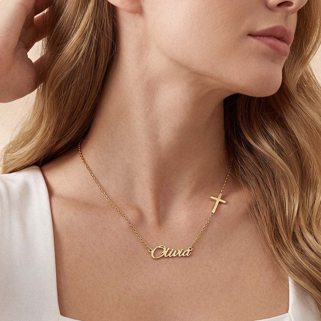 Custom 1-3 Name Necklace for Women