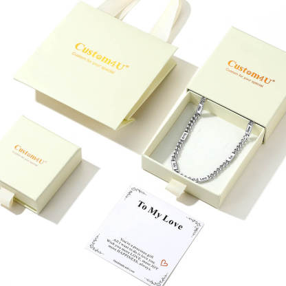 Custom Cuban Link Chain Necklace gift