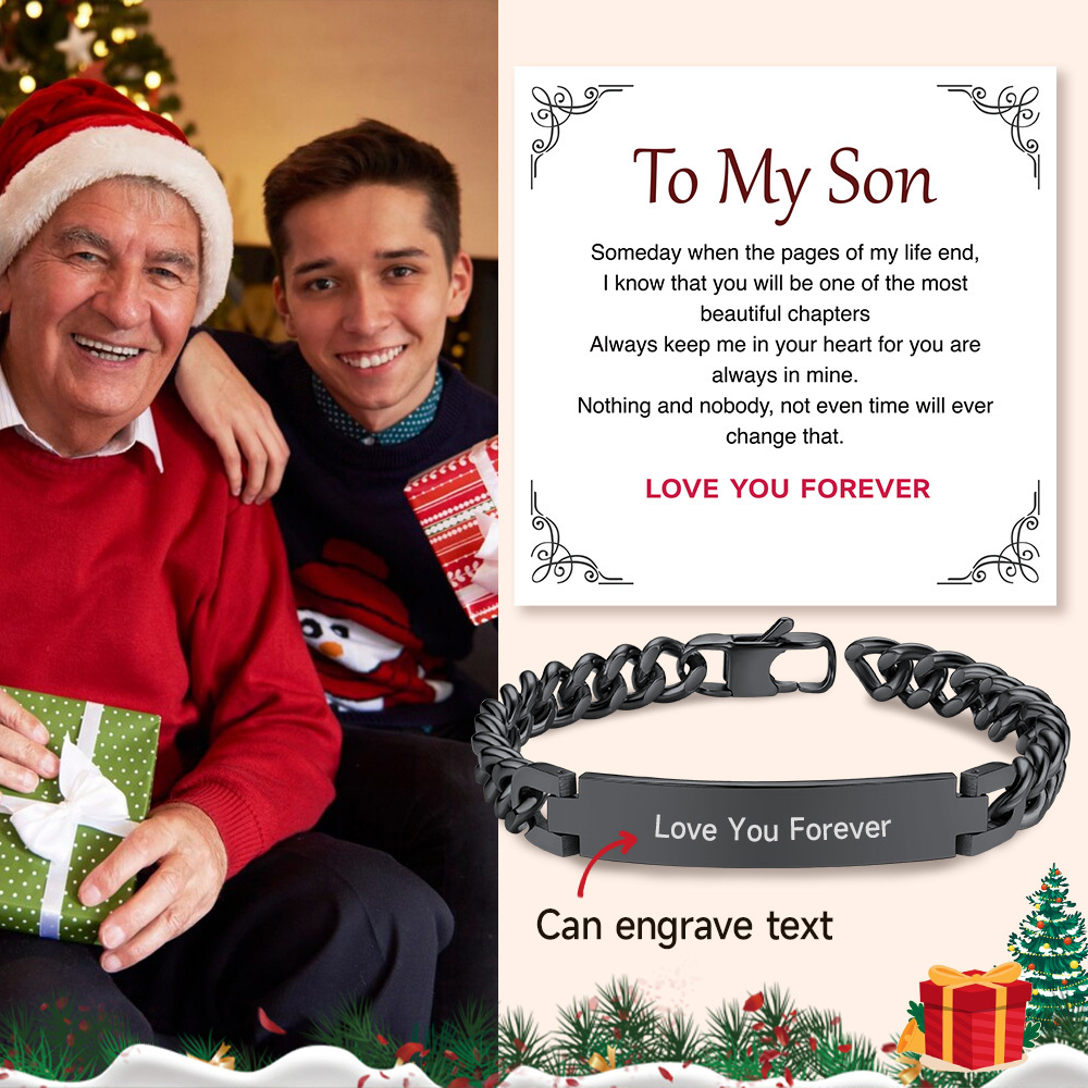 custom engraved Bracelet for Men