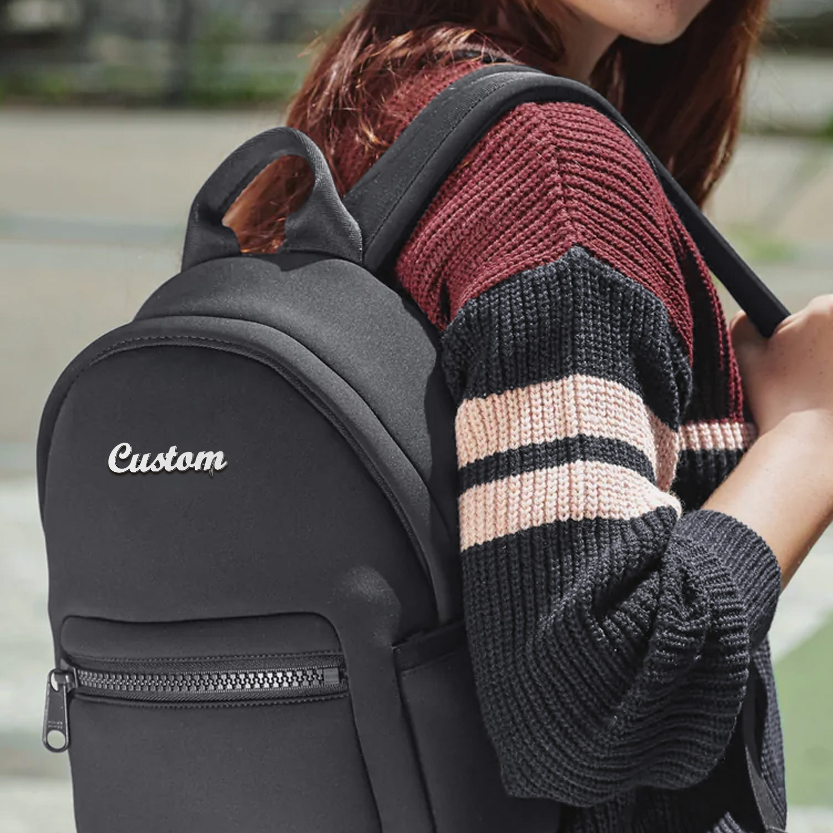 Personalized Name Plate Brooch Pin