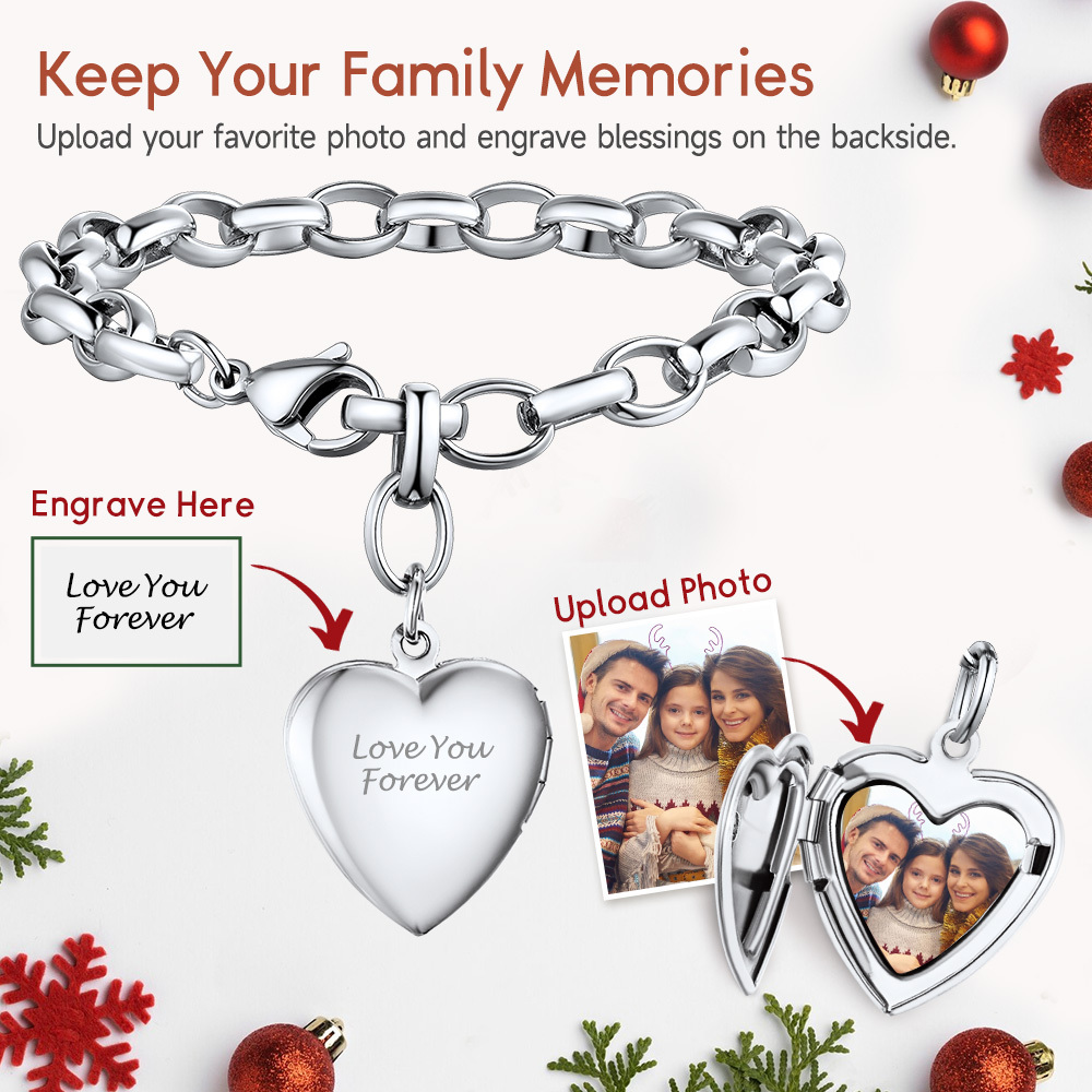 Custom Photo Bracelet for family