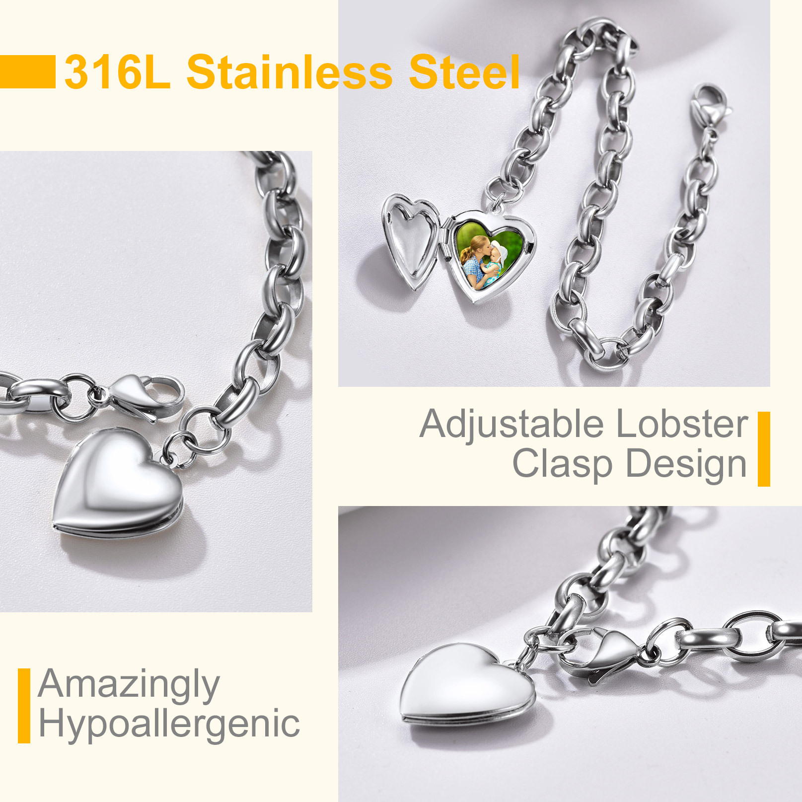 Custom Photo Bracelet 