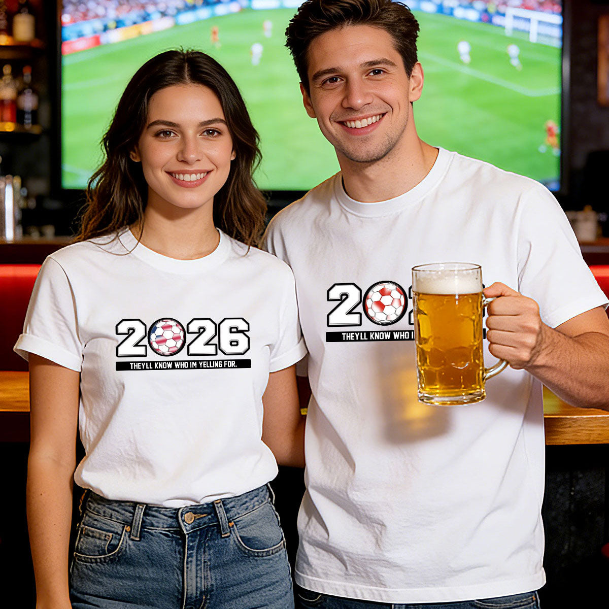 Personalized 2026 FIFA World Cup T-Shirt