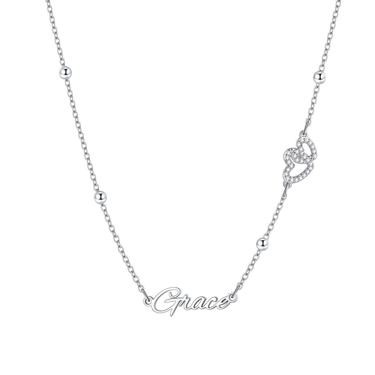 Custom Multi Nameplate Necklace for Women